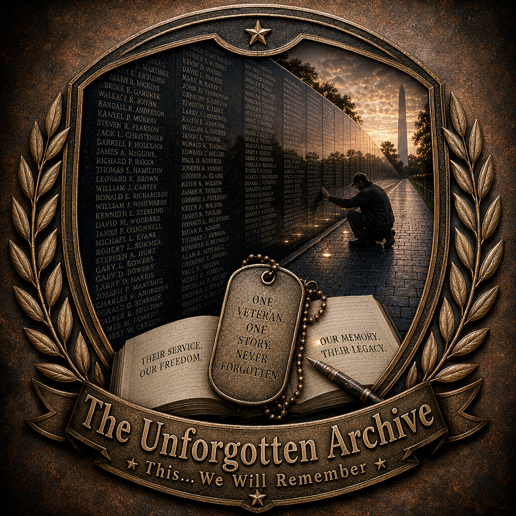 The Unforgotten Archive crest